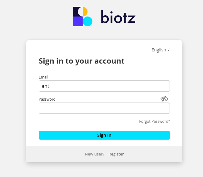 Login Page