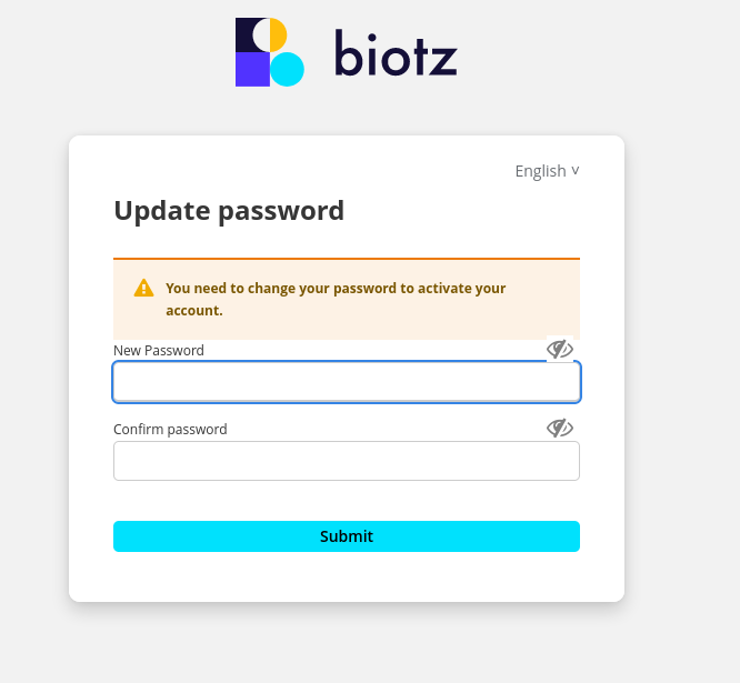 Update Password2